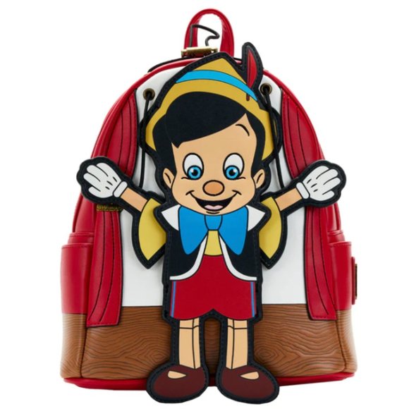 Loungefly Disney Pinocchio Marionette Mini Backpack and Wallet main image 9